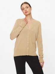 Lauren Ralph Lauren Kardigan 200916279001 Beżowy Regular Fit. Brązowe kardigany damskie Lauren Ralph Lauren, xs, bez wzorów, z bawełny. Za 469.99 zł.