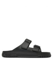 Armani Exchange Klapki XUP015 XV821 00002 Czarny. Czarne klapki i japonki męskie Armani Exchange, z tworzywa sztucznego. Za 259.99 zł.