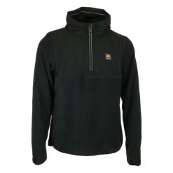 Kurtka treningowa męska Ellesse Venaro. Czarne kurtki męskie Ellesse, l, bez wzorów, z materiału, na fitness i siłownię. Za 149.99 zł.