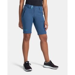 Szorty damskie Kilpi Hosio. Niebieskie szorty damskie Kilpi, bez wzorów, z nylonu, sportowe. Za 318.77 zł.
