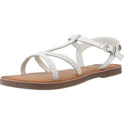 Sandały Gioseppo Model Cinisi Kolor Biały. Białe sandały męskie Gioseppo, ze skóry, bez zapięcia. Za 205.80 zł.