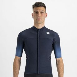 Koszulka rowerowa męska Sportful Midseason Pro. Niebieskie t-shirty sportowe męskie SPORTFUL, m, bez ramiączek, rowerowe. Za 239.99 zł.