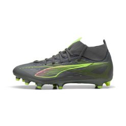 Buty piłkarskie Puma Ultra 5 Match+ FG/AG. Czarne buty sportowe na co dzień damskie Puma, bez wzorów, do piłki nożnej. Za 322.65 zł.