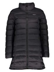 Pepe Jeans Płaszcz pikowany w kolorze czarnym rozmiar: XL. Czarne płaszcze damskie Pepe Jeans, xl, bez wzorów, z jeansu. Za 178.37 zł.