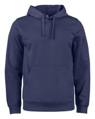 Clique Basic Active Hoody – uniseks bluza z kapturem, 100% poliester. Niebieskie bluzy z kapturem męskie CLIQUE, s, z poliesteru. Za 189.36 zł.