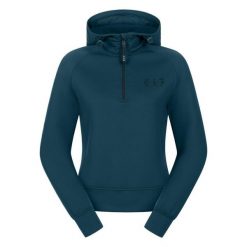 Damska bluza z kapturem ELT Regensburg. Niebieskie bluzy z kapturem damskie ELT, uniwersalny, z materiału. Za 288.50 zł.