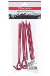 Szpilki Do Namiotu Naturehike Alu Nh15A008-I 8 Szt. Czerwone szpilki NATUREHIKE, bez wzorów, bez obcasa. Za 29.99 zł.