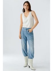 Oui Top w kolorze białym rozmiar: 36. Białe topy damskie Oui, bez wzorów, bez kołnierzyka. Za 152.99 zł.