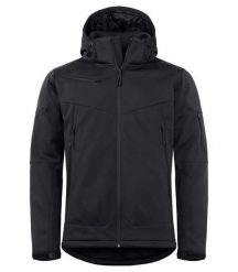 Clique Grayland Kurtka softshell pikowana męska, wodoodporna. Czarne kurtki męskie CLIQUE, m, bez wzorów, z polaru. Za 502.27 zł.