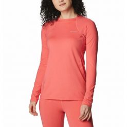 Koszulka termiczna damska Columbia Mwt Stretch W LS Top. Czerwone bielizna termoaktywna damska Columbia, m, bez wzorów. Za 219.00 zł.