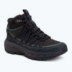 Buty turystyczne męskie Jack Wolfskin Wild Hike Texapore Mid. Czarne buty trekkingowe męskie Jack Wolfskin, z materiału, przed kolano, bez zapięcia, trekkingowe. Za 449.99 zł.