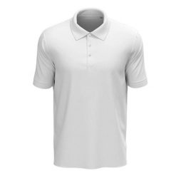 Męska Koszulka Polo Lux. Białe koszulki polo męskie Stedman, m, bez wzorów, bez ramiączek. Za 83.99 zł.