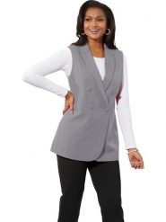 WITT WEIDEN Kamizelka w kolorze szarym rozmiar: 48. Szare kamizelki damskie WITT WEIDEN. Za 43.99 zł.