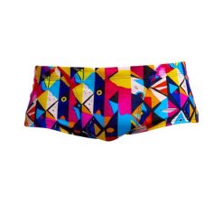Kąpielówki Funky Trunks Broken Blox - trunki męskie. Czerwone kąpielówki męskie FUNKY TRUNKS, l, bez wzorów, z materiału, na fitness i siłownię. Za 159.00 zł.