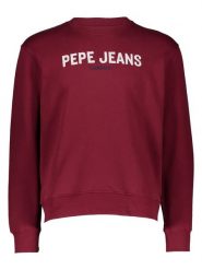 Pepe Jeans Bluza w kolorze bordowym rozmiar: L. Czerwone bluzy bez kaptura męskie Pepe Jeans, l, z bawełny. Za 118.01 zł.