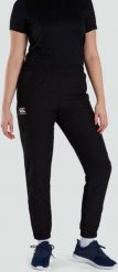 Damskie spodnie dresowe Canterbury Club. Czarne spodnie sportowe damskie CANTERBURY, s, z dresówki, na fitness i siłownię. Za 312.50 zł.