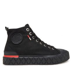 Trampki Palladium. Czarne trampki i tenisówki męskie Palladium, bez wzorów, bez zapięcia. Za 229.99 zł.