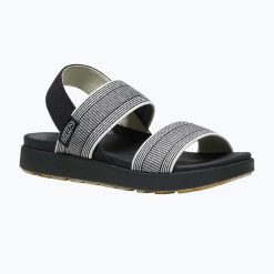 Sandały damskie KEEN Elle Backstrap. Białe obuwie trekkingowe damskie Keen, bez wzorów, bez obcasa. Za 289.99 zł.