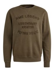 PME Legend Bluza w kolorze brązowym rozmiar: XXL. Brązowe bluzy bez kaptura męskie PME Legend, xxl, z bawełny. Za 196.70 zł.