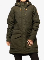 Kurtka ocieplana damska Fjallraven Singi Wool Padded Parka. Zielone kurtki damskie Fjällräven, na zimę, s, bez wzorów, z bawełny. Za 2,294.65 zł.
