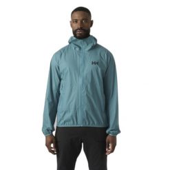 Kurtka wodoodporna Helly Hansen Verglas 2.5 L. Zielone kurtki męskie Helly Hansen, l, bez wzorów, bez kaptura. Za 971.50 zł.