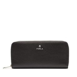 Portfel Furla. Czarne portfele damskie Furla, bez wzorów. Za 789.99 zł.
