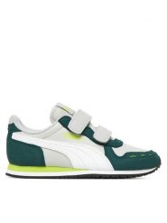 Puma Sneakersy Cabana Racer Sl 20 V Ps 383730 19 Szary. Szare buty sportowe chłopięce Puma, ze skóry, bez zapięcia. Za 129.99 zł.