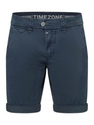 Timezone Szorty w kolorze granatowym rozmiar: W31. Niebieskie szorty męskie Timezone, bez kołnierzyka. Za 91.99 zł.