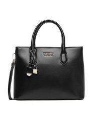 Nine West Torebka EO-DOVER-LDA8524 Czarny. Czarne torebki klasyczne damskie Nine West, bez wzorów, z materiału, bez dodatków. Za 249.99 zł.