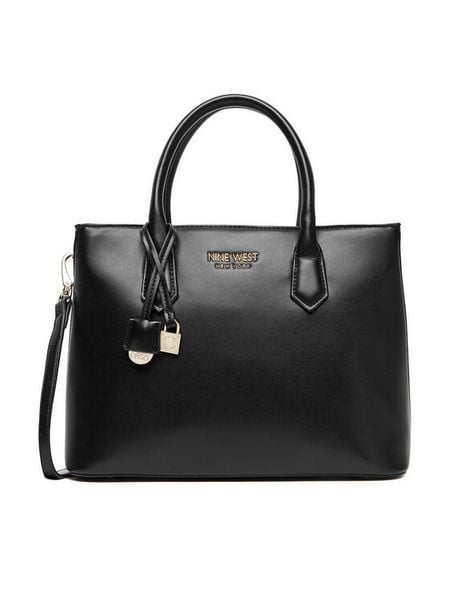 Nine West Torebka EO-DOVER-LDA8524 Czarny. Czarne torebki klasyczne damskie Nine West, bez wzorów, z materiału, bez dodatków. Za 249.99 zł.