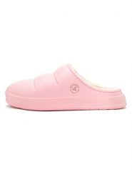 Avispas Klapki "Simson" w kolorze jasnoróżowym rozmiar: 38. Różowe klapki damskie Avispas, bez wzorów, z materiału, bez obcasa. Za 104.99 zł.