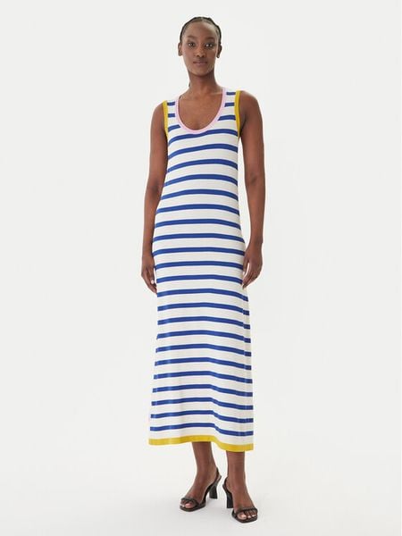 LOLA CASADEMUNT Sukienka dzianinowa LS2616157 Kolorowy Regular Fit. Sukienki damskie lola casademunt, xs, bez wzorów, z dzianiny, bez kołnierzyka, bez ramiączek. Za 627.99 zł.