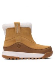 Columbia Śniegowce Snowtrot Ease™ 2165912 Zielony ciemny. Zielone buty zimowe chłopięce Columbia, ze skóry, bez zapięcia. Za 299.99 zł.