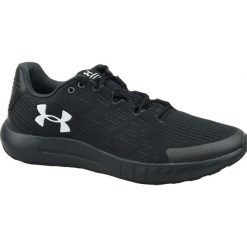 Czarne Buty biegowe Under Armour Micro G Pursuit Se M 3021232-008. Czarne buty fitness męskie Under Armour. W wyprzedaży za 299.00 zł.
