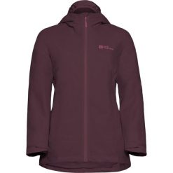 Kurtka w góry damska Jack Wolfskin Moonrise. Czerwone kurtki damskie Jack Wolfskin, l, bez wzorów, z materiału, z kapturem. Za 1,099.00 zł.