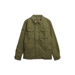Kurtka puchowa Superdry Collared M65. Zielone kurtki męskie Superdry., l, bez wzorów, z materiału, biznesowe, bez kaptura. Za 507.60 zł.
