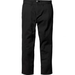 Spodnie chino Regular Fit Straight, z czystej bawełny. Niebieskie spodnie materiałowe męskie bonprix, bez wzorów, z bawełny, klasyczne. Za 107.99 zł.