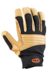 Rękawiczki skórzane do wspinaczki Climbing Technology Progrip Plus. Żółte rękawiczki męskie Climbing Technology, bez wzorów, z materiału. Za 164.99 zł.