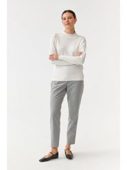 TATUUM Sweter w kolorze białym rozmiar: L. Białe golfy damskie Tatuum, l, bez wzorów, bez ramiączek. Za 74.63 zł.