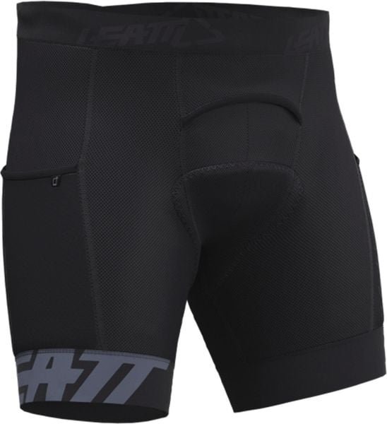 Spodenki wewnętrzne z pampersem LEATT Short Liner MTB 3.0. Czarne spodenki sportowe damskie LEATT, s, z materiału, rowerowe. Za 399.00 zł.
