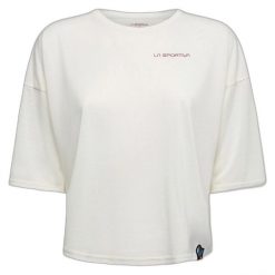 Koszulka damska La Sportiva Cave Paint. Białe bluzki sportowe damskie La Sportiva, m, z materiału, bez kołnierzyka, bez ramiączek. Za 273.50 zł.