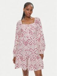 Pepe Jeans Sukienka codzienna Doxa PL953498 Kolorowy Regular Fit. Sukienki damskie Pepe Jeans, na co dzień, s, bez wzorów, z jeansu, bez kołnierzyka, bez ramiączek, proste. Za 279.99 zł.