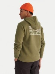 Quiksilver Bluza Light Waves EQYFT05168 Khaki Regular Fit. Brązowe bluzy bez kaptura męskie Quiksilver, m, z bawełny. Za 159.99 zł.