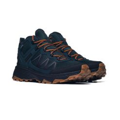 Męskie buty trekkingowe Columbia PF RUSH MID OD 2126591310. Niebieskie buty trekkingowe męskie Columbia, z gumy, przed kolano, bez zapięcia, trekkingowe. Za 659.00 zł.