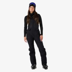 Spodnie narciarskie kobiece Swedemount Lofoten 3L Shell Bib Pants II wodoodporne. Czarne spodnie materiałowe damskie SWEDEMOUNT, bez wzorów, sportowe. W wyprzedaży za 672.00 zł.