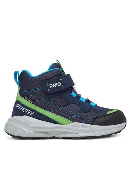 Primigi Śniegowce GORE-TEX 2430022 S Granatowy. Niebieskie buty zimowe chłopięce Primigi, z gore-texu, bez zapięcia. Za 394.99 zł.
