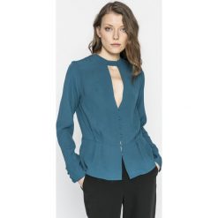 Pepe Jeans - Koszula Cori. Niebieskie koszule damskie Pepe Jeans, l, bez wzorów, z jeansu, casualowe, bez kołnierzyka, bez ramiączek. W wyprzedaży za 79.90 zł.