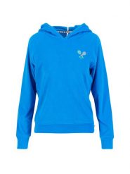 Blutsgeschwister Bluza "Miracle of Wimbledoncheerful" w kolorze niebieskim rozmiar: L. Niebieskie bluzy z kapturem damskie Blutsgeschwister, l, z bawełny. Za 140.53 zł.