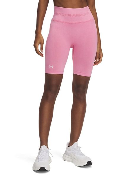 Under Armour Szorty sportowe w kolorze jasnoróżowym rozmiar: S. Różowe spodenki sportowe damskie Under Armour, s, z materiału, outdoorowe. Za 109.26 zł.