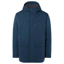 Płaszcz VAUDE Manukau III. Niebieskie płaszcze męskie Vaude, na zimę, l, bez wzorów, z materiału, eleganckie. Za 1,506.05 zł.